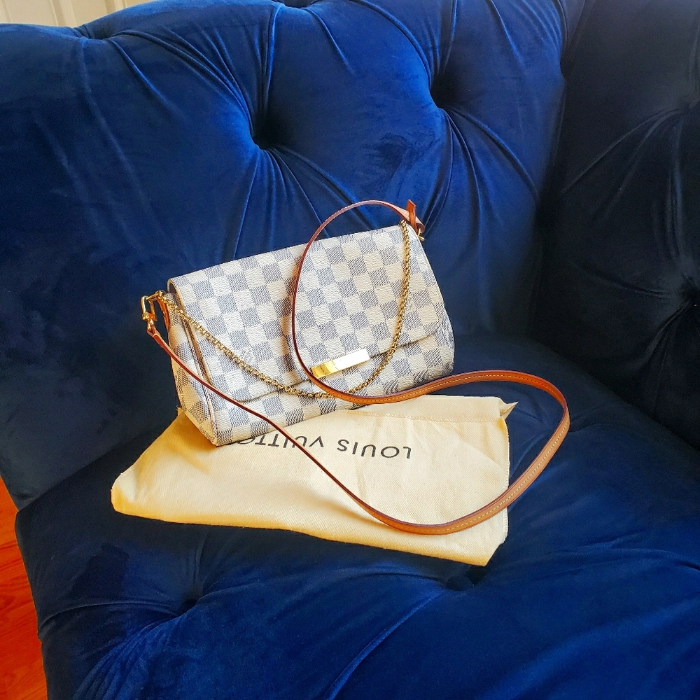 Louis Vuitton Damier Azur Favorite